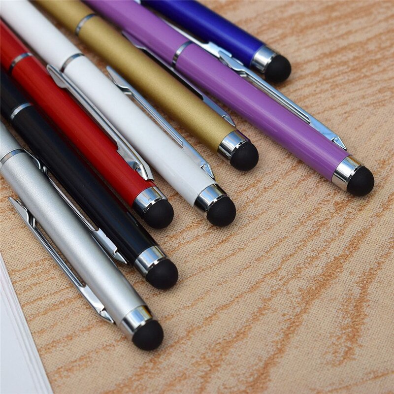 Universal Capacitive Touch Screen Stylus Ballpoint Pen for iPhone 7 6 6s 5s for iPad iPod Touch for all Smart Phone Tablets Pen