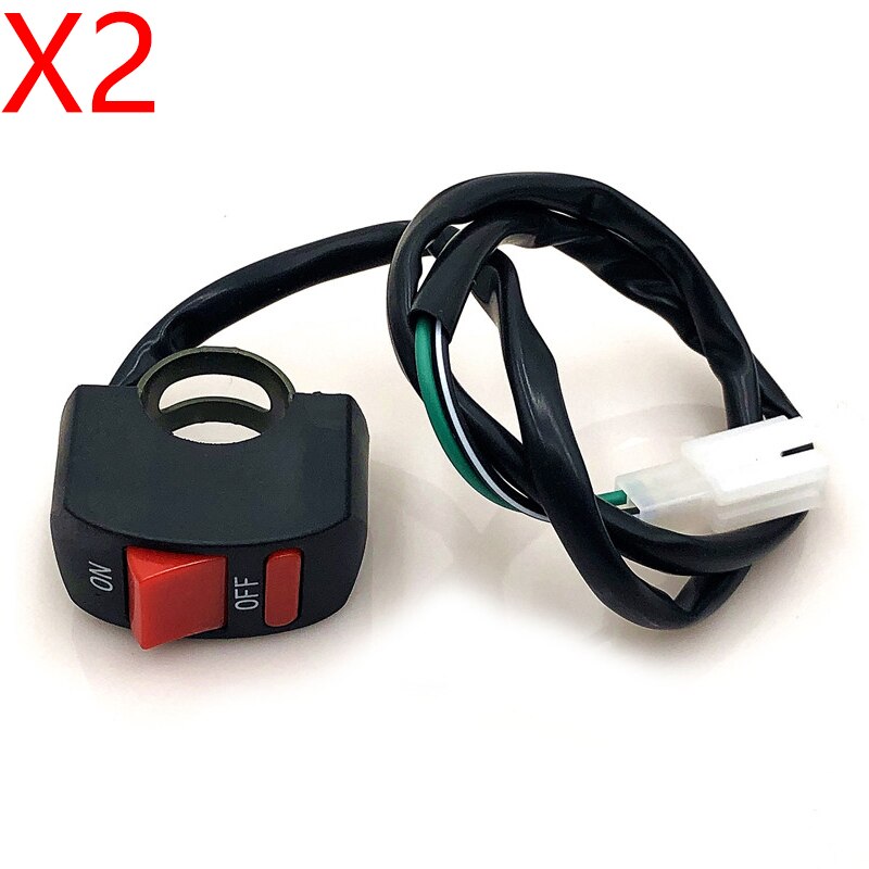 Motorcycle Horn Turn Signal Light Switch Kill Start For 7/8&#39;&#39; Handlebar Dirt Bike Scooter ATV ON/OFF: Switch C
