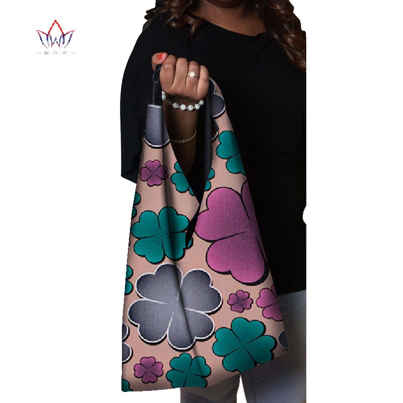 Bazin-sacs à main multi-couleurs pour femmes, sacoche Riche en tissu Jacquard 100% coton africain SP045: 16