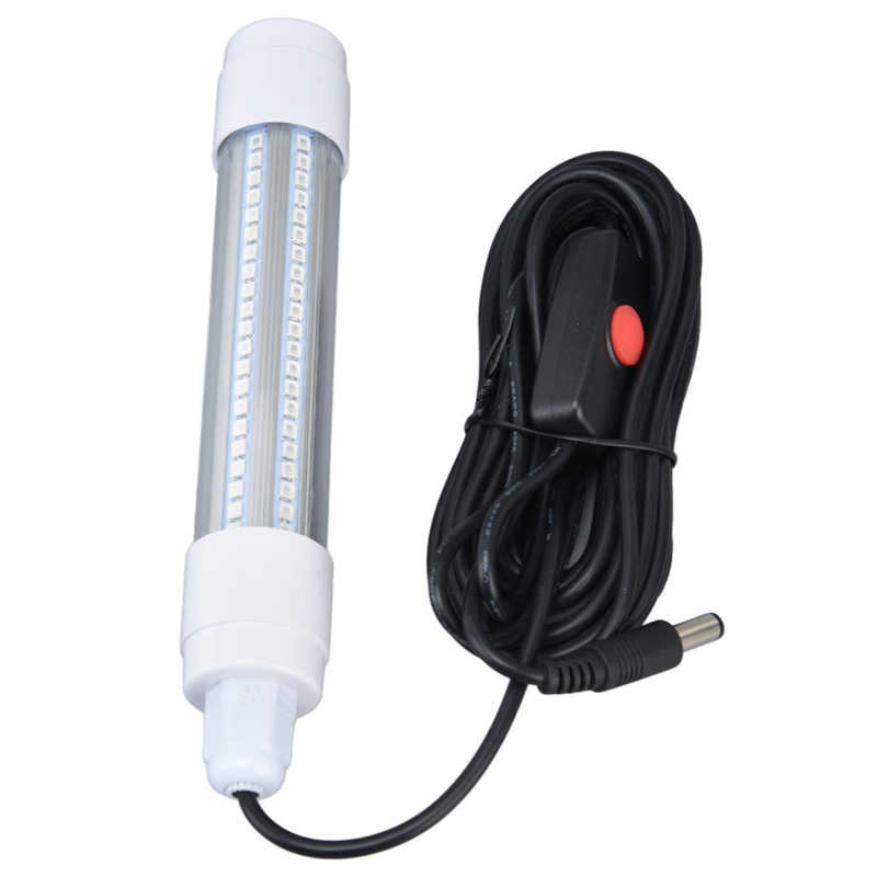Dompelpompen Vissen Lamp Vissen Licht AC12 ‑ 36V 126 Led Voor Vis Lokken Voor Night