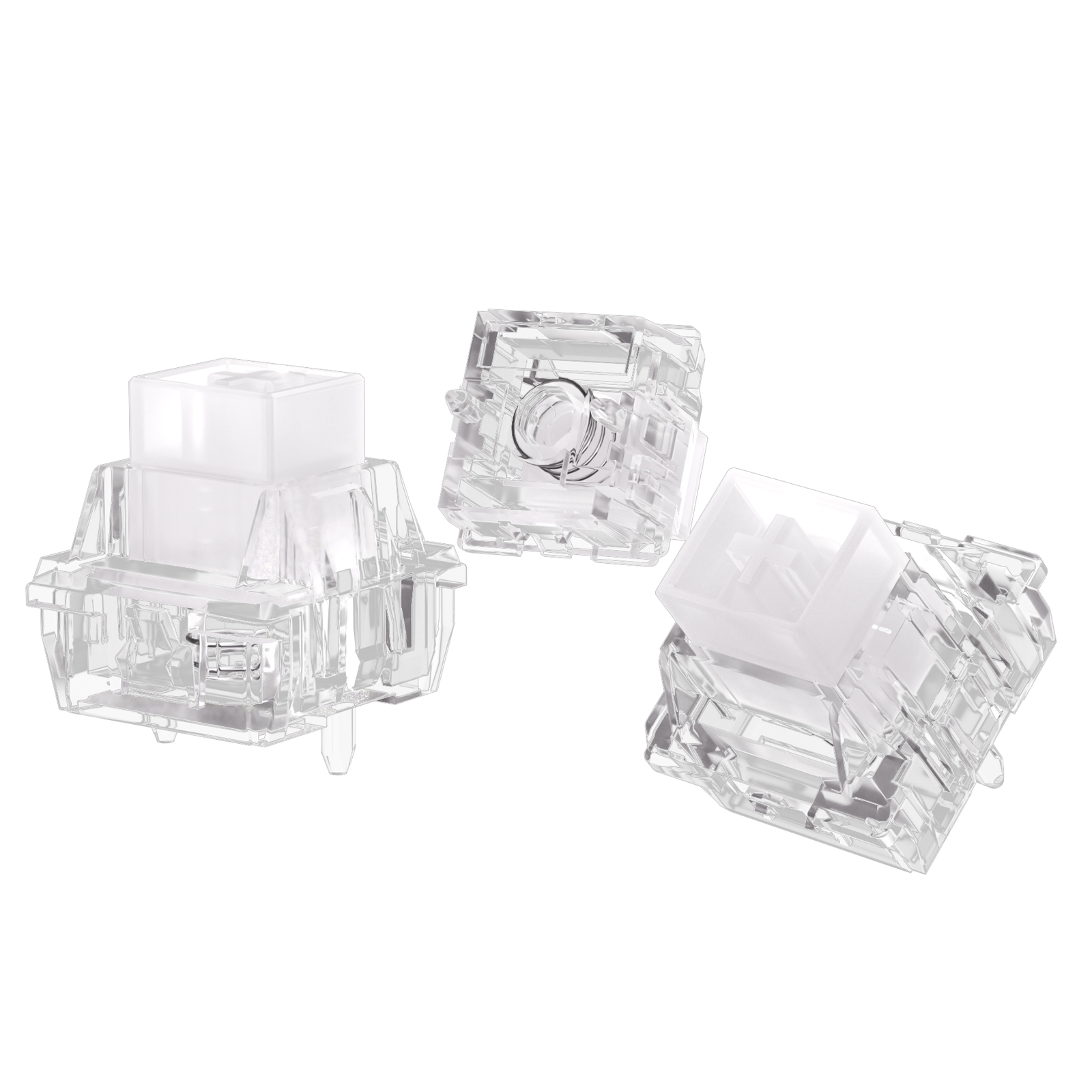 DUROCK ROCK HE Magnetic Switches Ultra High Precision 0.005mm RT Stability 48g RGB Hall Effect Switches for HE Magnetic Keyboard