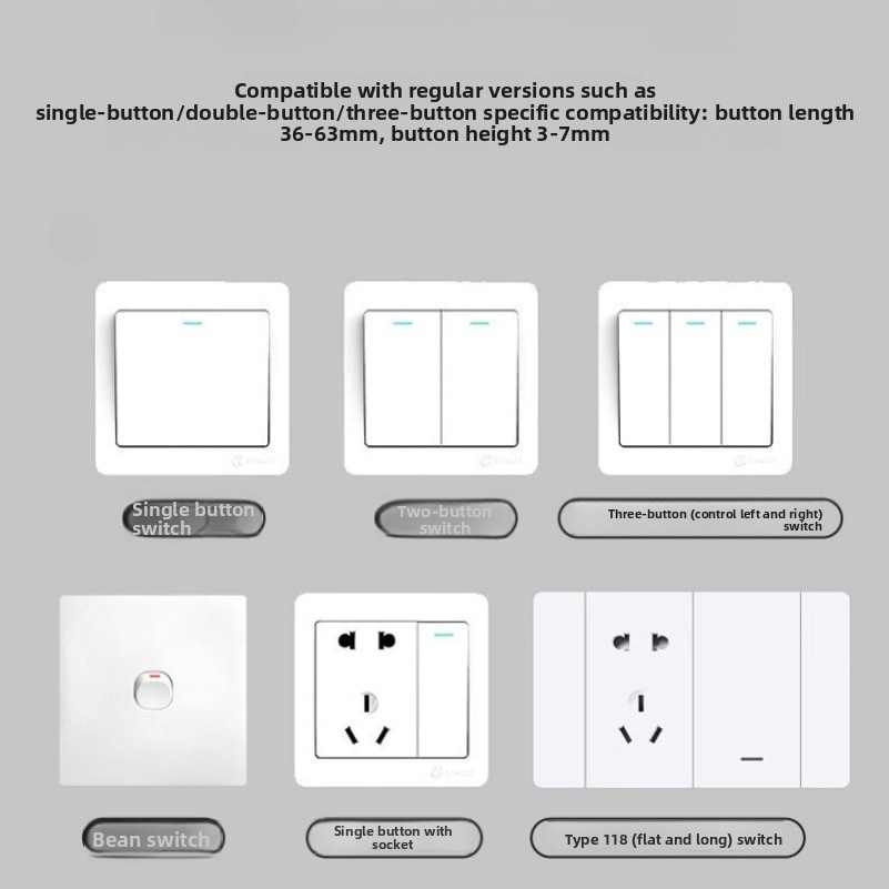 Drahtlose Fernbedienung Schalter Licht Geschmack Automatische Geschmack Schubstange Fernbedienung Innen Licht Aus Schalter Geschmack