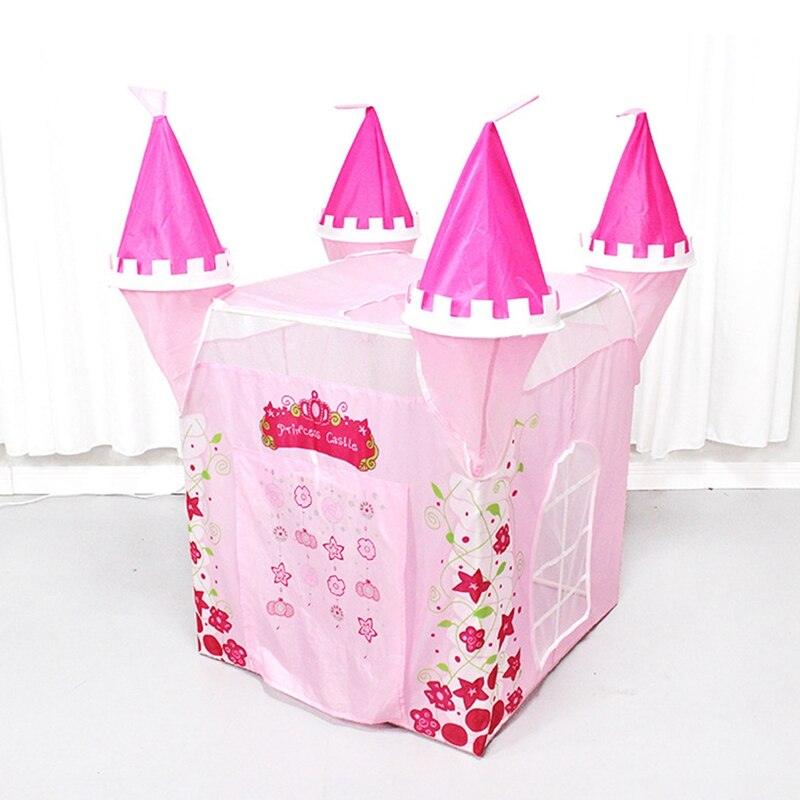 Kind Tenten Prinses Kasteel Speel Tent Meisje Prinses Speelhuis Indoor Outdoor Kids Play House Bal Pit Pool Playhouse