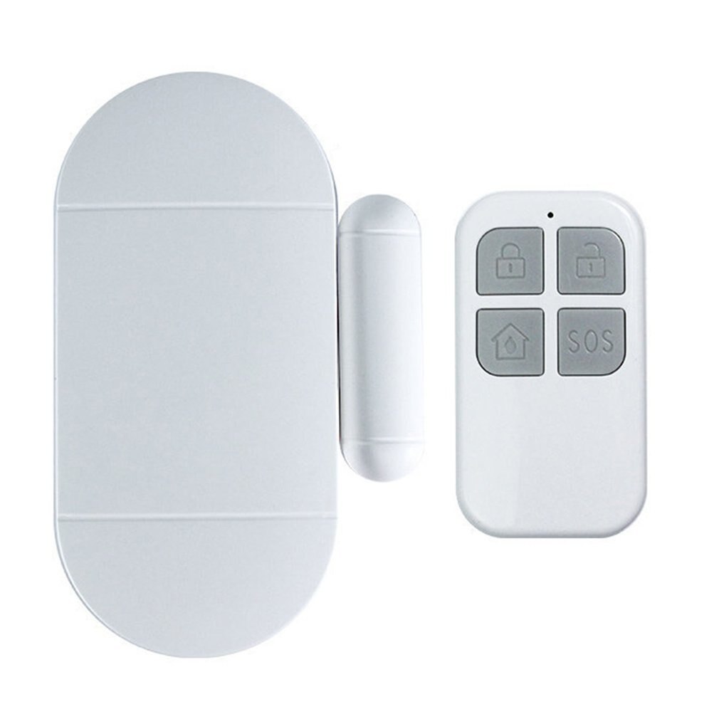 Door Window Alarms Entry Security ABS Wireless Remote Control Door Sensor Alarm Host Burglar Security Alarm System Home