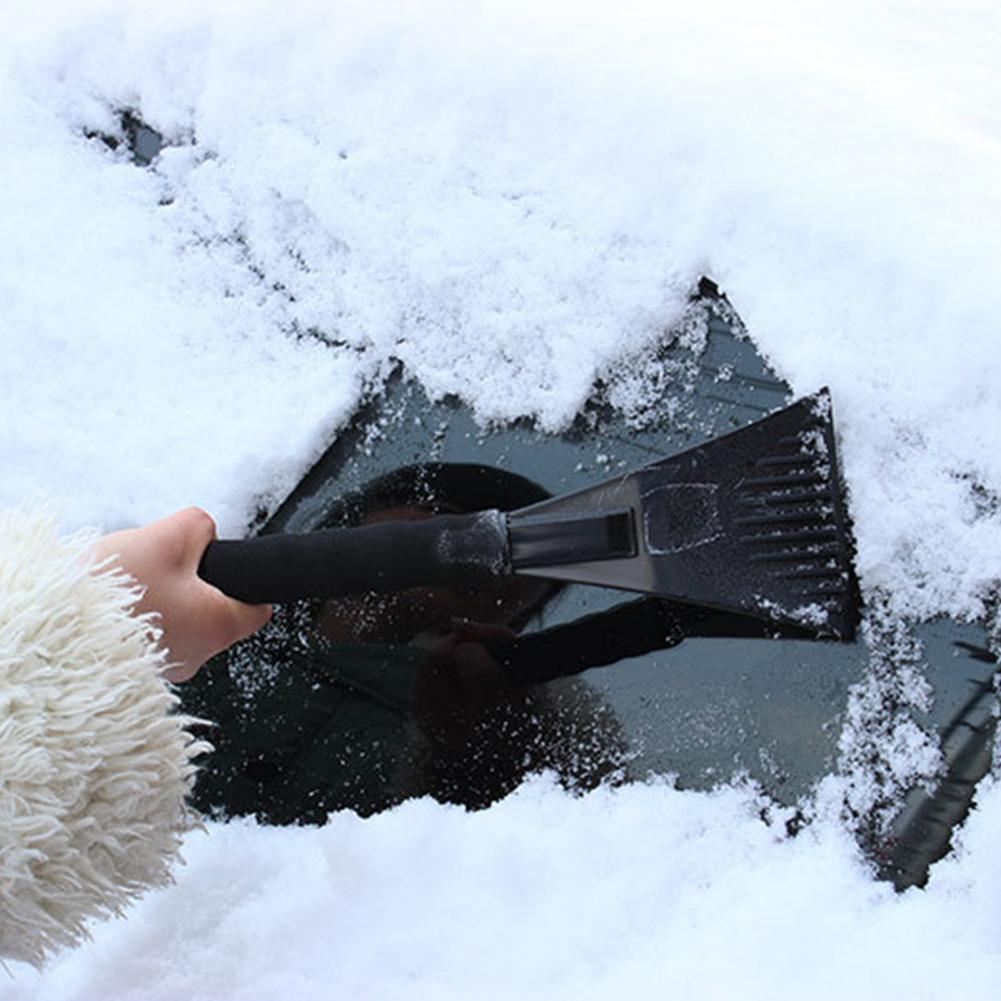 Ice Scraper Black/Red Snow Scraper Automotive Tools Not Easy to Break Practical Practical Car Snow Scraper