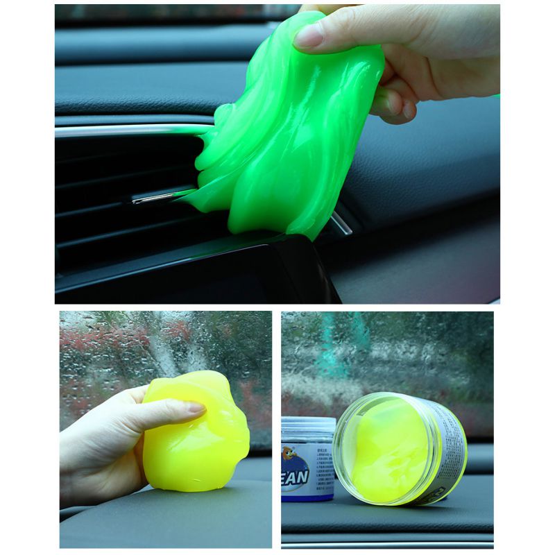 High-Tech Magic Dust Cleaner Compound Super Clean Slimy Gel For Phone Laptop Pc Computer Keyboard Clean Magic Dust Cleaner