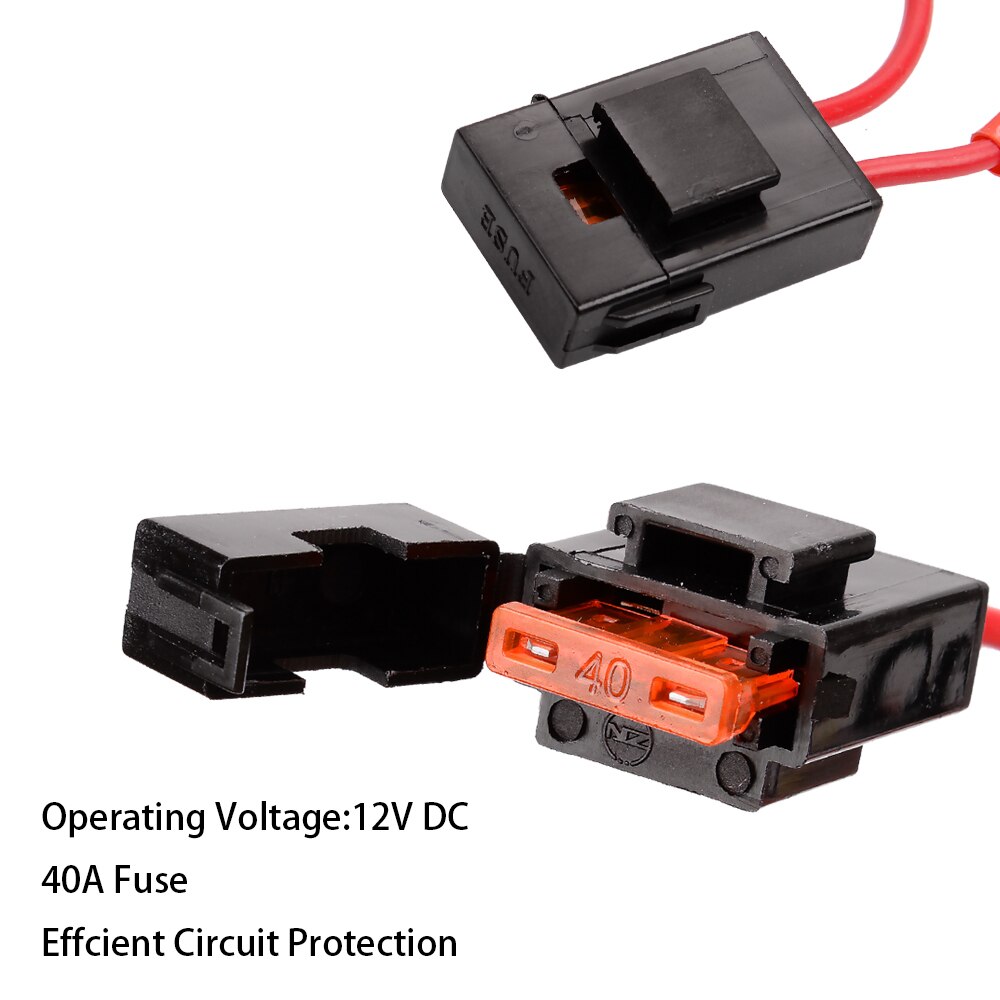 YUNPICAR 1Set 2 Headlight Harness H4 Headlight Relay Harness