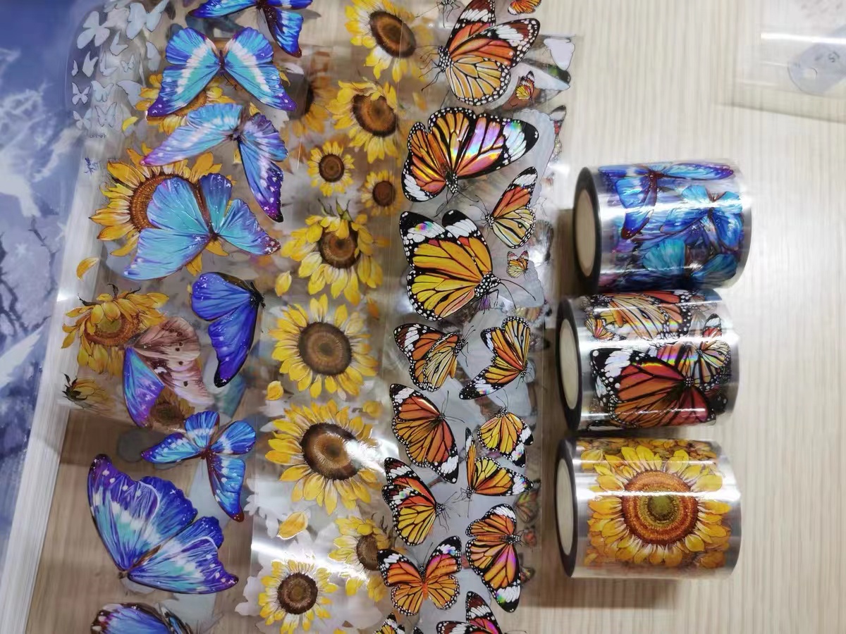 Fairy Gothic Theme Forest Sunflower Butterfly PET Washi Tape for Card Making DIY Scrapbooking Decorative Sticker