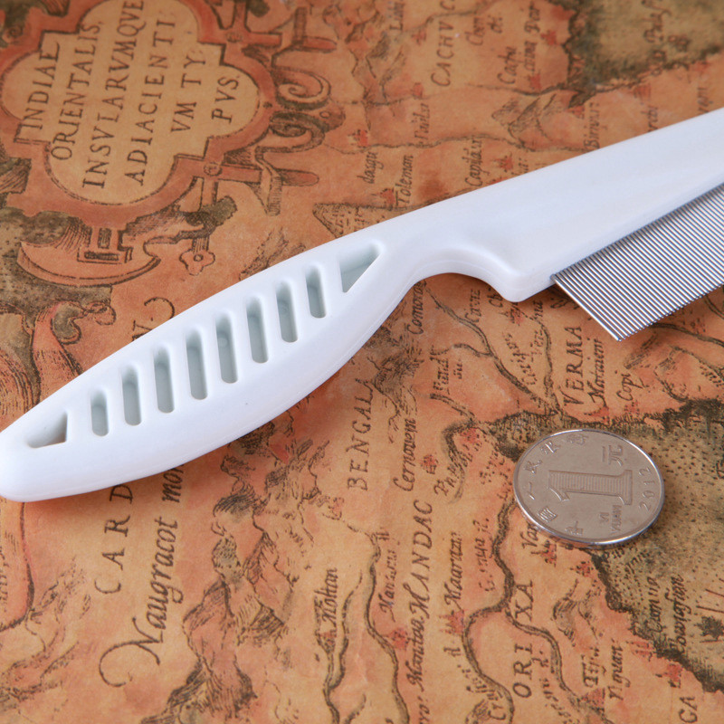 Pet Supplies Dog Comb Single Row Needle Comb Trimmer Grooming Comb Brush Comb Rake Hair Shedding Flea For Pet Cat Dog #D