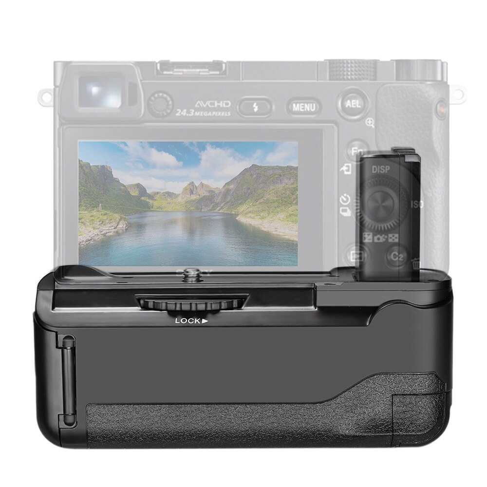 Kamera Vertikale Batterie Griff für Sony A6000 arbeit mit NP-FW50 Batterie