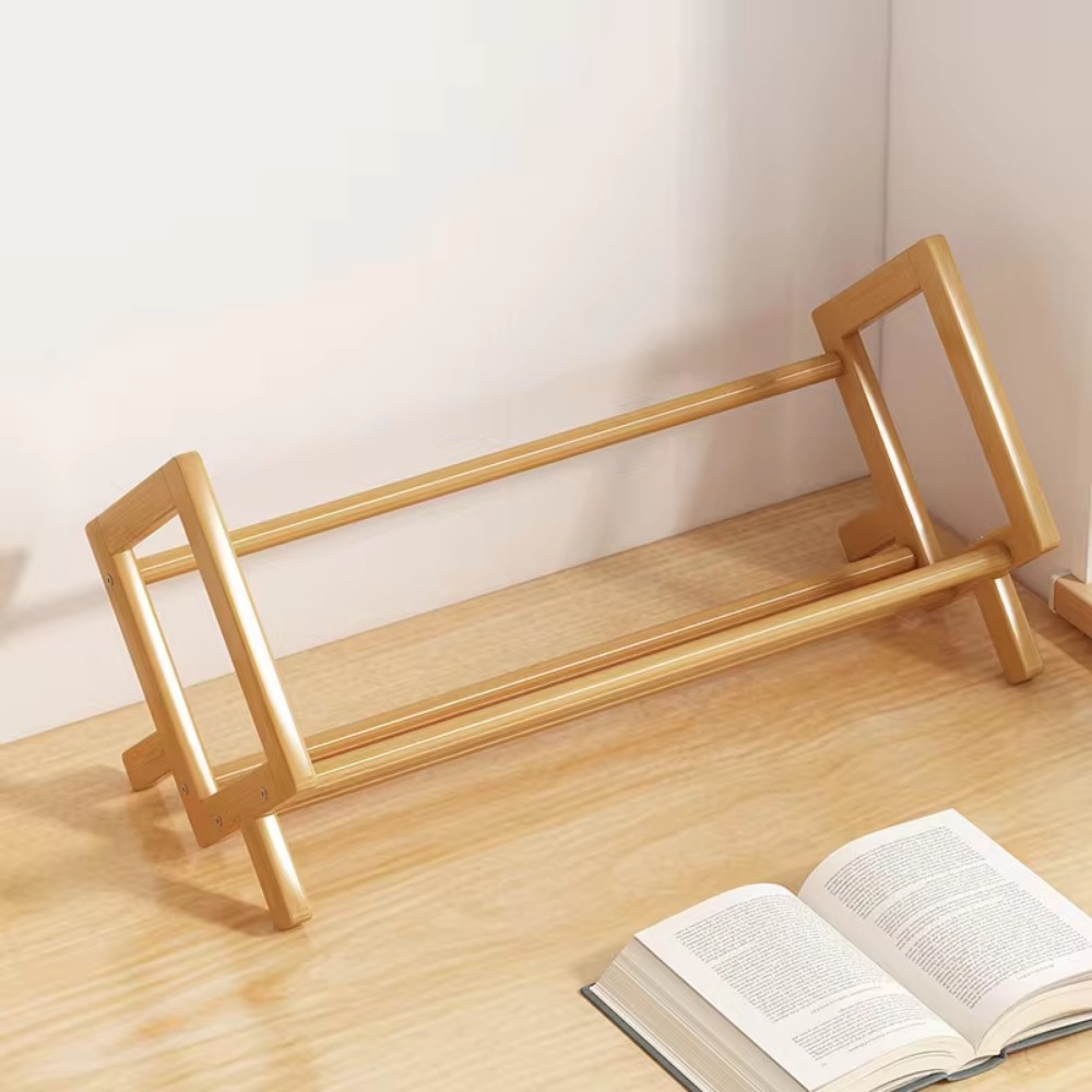 Estantería de escritorio para el hogar, estante decorativo para sala de estar, revistero de tipo económico Simple, estantes de almacenamiento finos para dormitorio a pequeña escala
