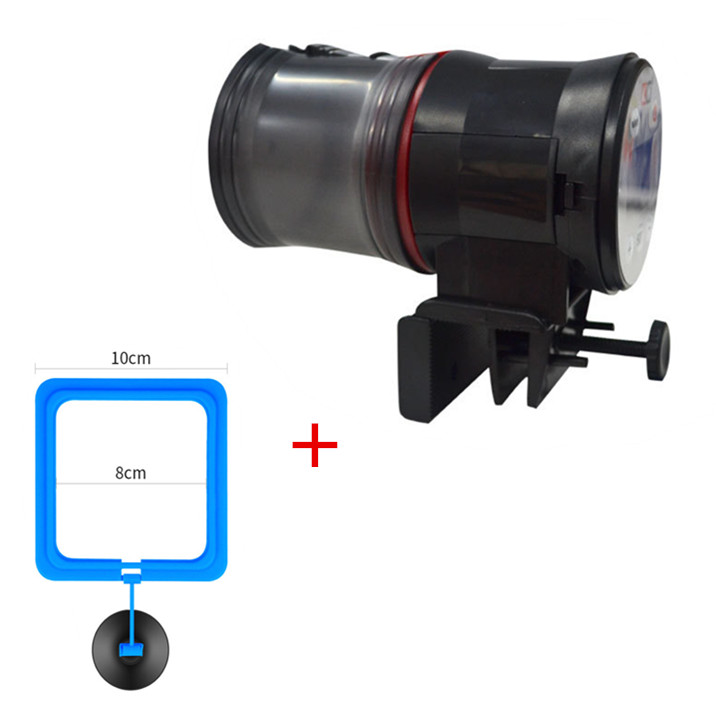 Smart Automatic Fish Feeder Aquarium Fish Tank Accessories Auto Feeding Fish Feeder Dispenser: AF-013 set 12