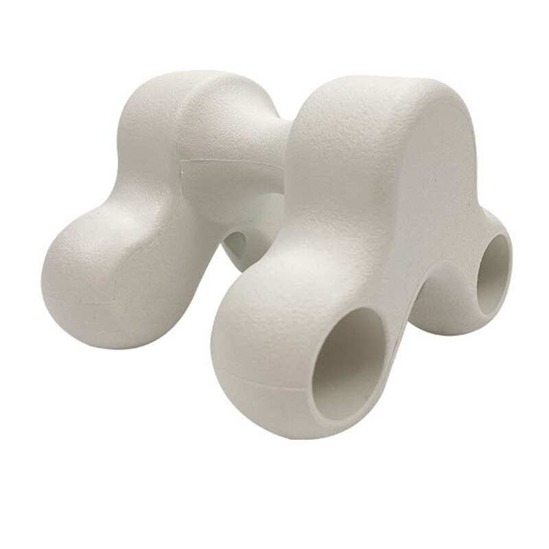 Neck And Shoulder Pain Relieve Pain Spine Pillow Neck Stretcher Full Body Massage Neck Bone Stretcher Massage: Beige