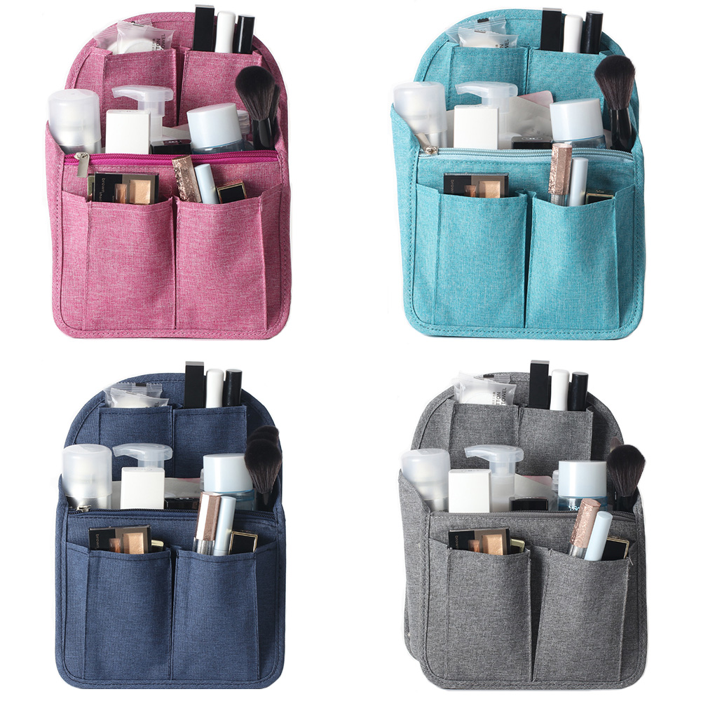 Backpack Organizer Insert Nylon Organizer Insert for Backpacks Rucksack Shoulder Bag Women Daypack Divider Foldable