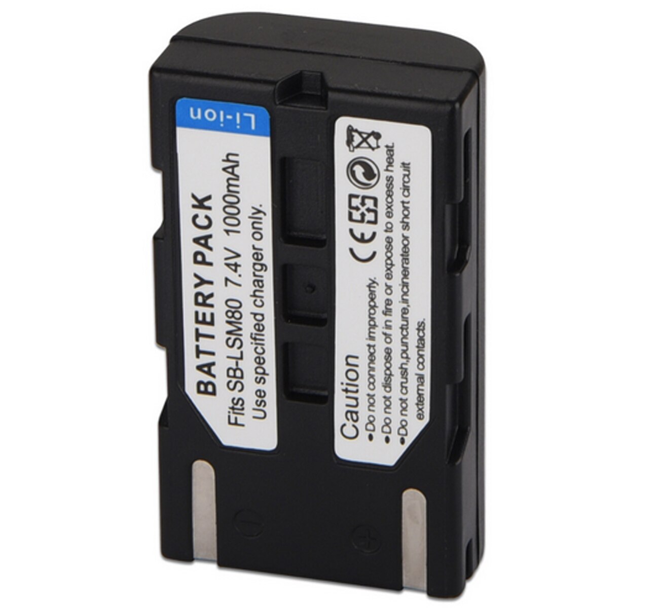 Paquete de baterías para Samsung VP-DC161i, VP-DC163i, VP-DC171i, VP-DC171Bi, VP-DC173i, VP-DC563i, VP-D653i, videocámara de VP-D655i