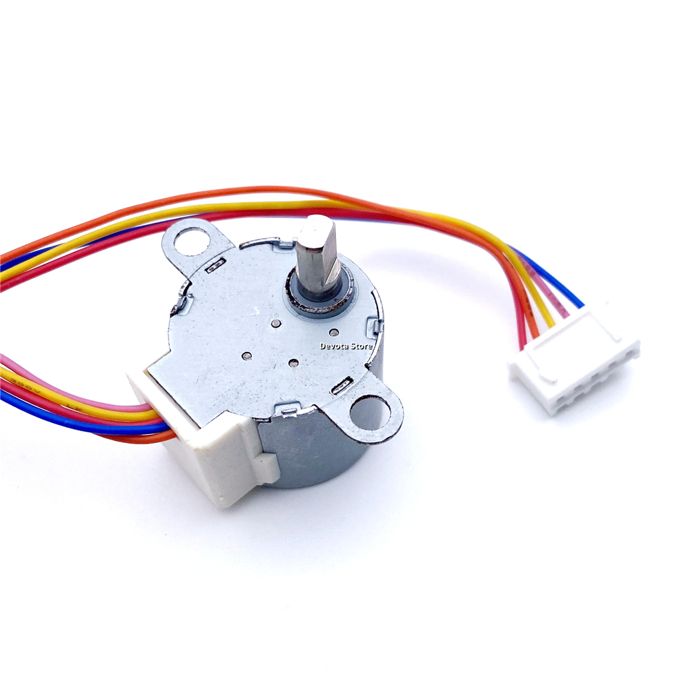 DC motor paso a paso 12V 1:64 24BYJ48 para aire acondicionado moviendo piezas de reparación