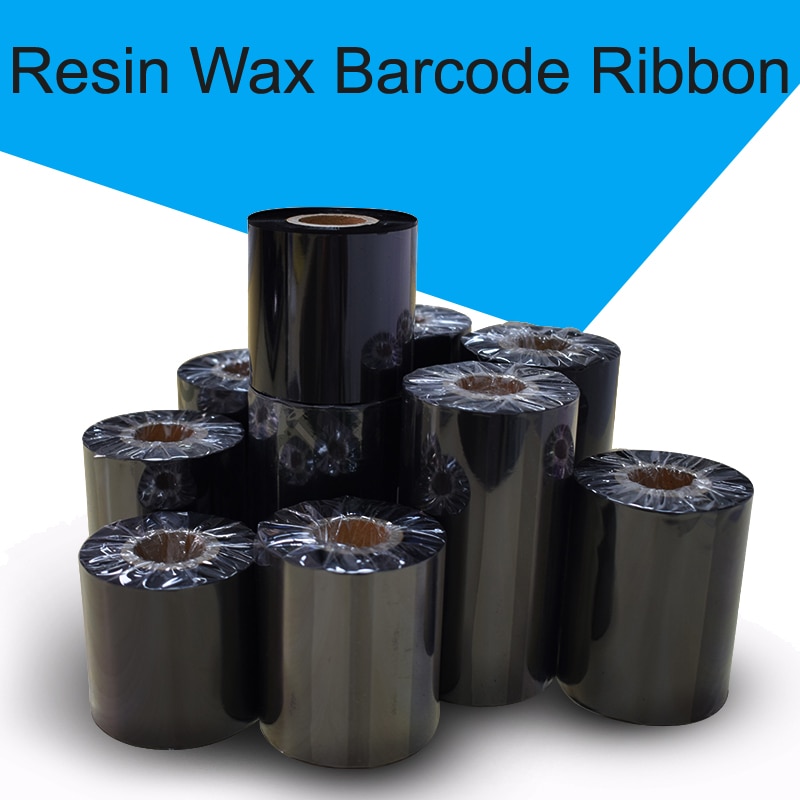 Hars Wax Lint, thermische Overdracht Inkt Film Mengsel Lint Breedte 50Mm ~ 110Mm 300M 90M 110X70M zebra 2844 Label Printerone Rolls