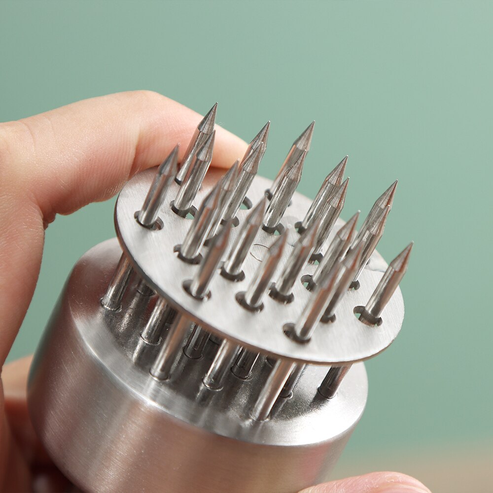 Kitchen Cooking Tools Meat Tenderizer Tool Pounder Gadgets Stainless Steel Steak Hammer Mallet Needle Loose Household Pork Chop