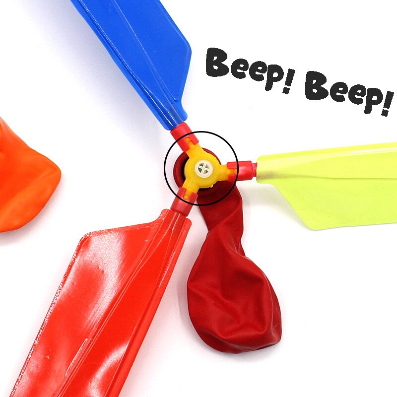 Ballon Helicopter Kinderen Vliegtuig Vliegen Speelgoed Voor kinderen Dag Rubber Fun Ideaal speelgoed voor kinderen