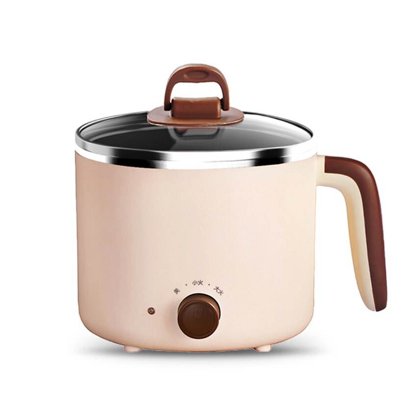 1 Layers Family Electric Cooker Mini Dinner Pot Multifunction Cooker EL Electric Cooker 200W-600W stainless steel AUX-12B09