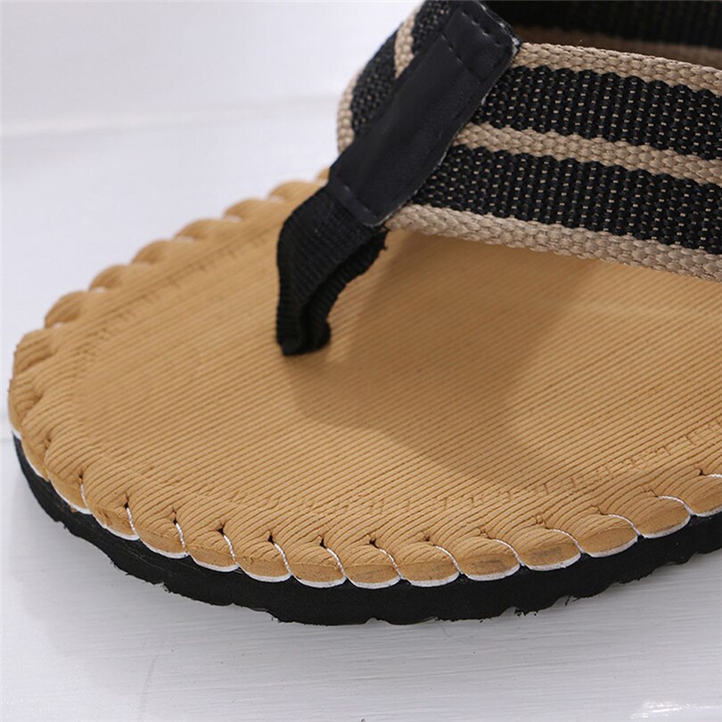 SIKETU Männer kippen-Flops Schlecht Strand Sandalen Hausschuhe für Männer Wohnungen hoch oben-Unterhose Schuhe Männliche Männer Sandalen drinnen & draussen A30