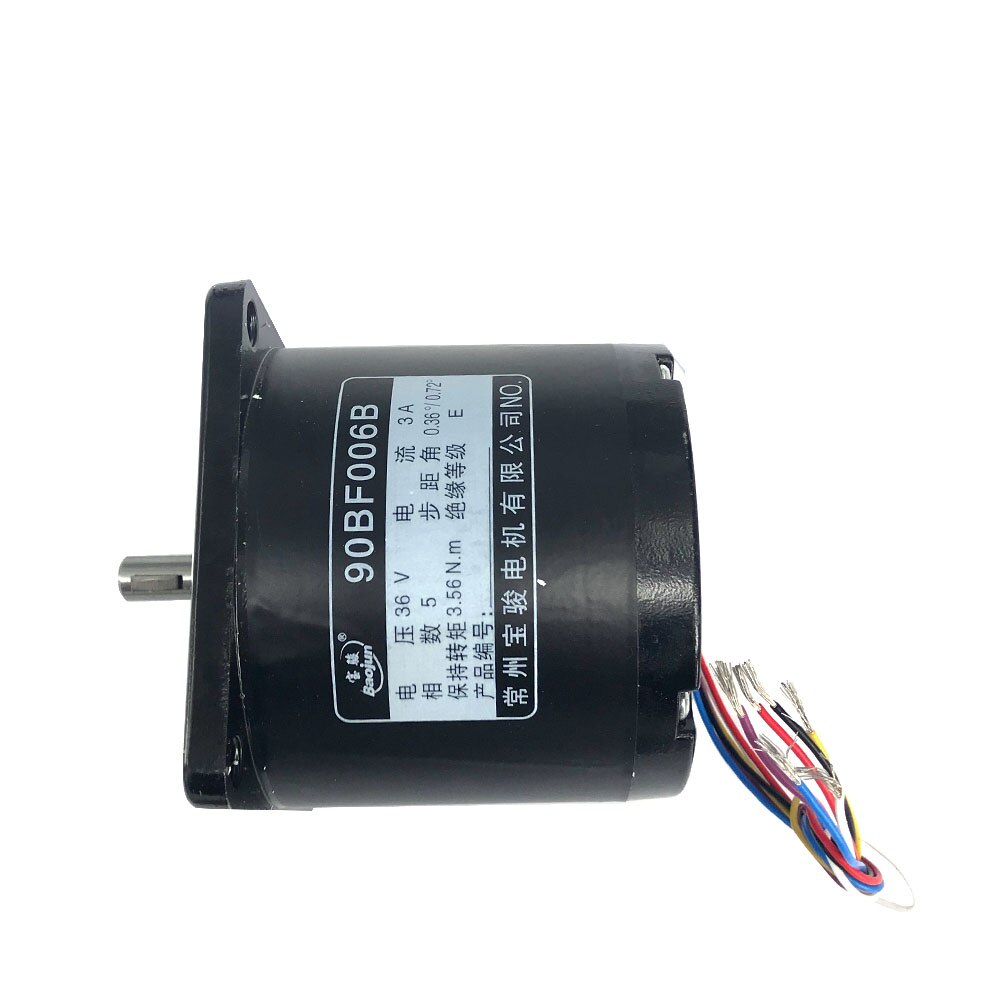 5 Phase Wire Cut Stepper Motor 90BF006B 36V 3A for CNC Wire Cut Machine