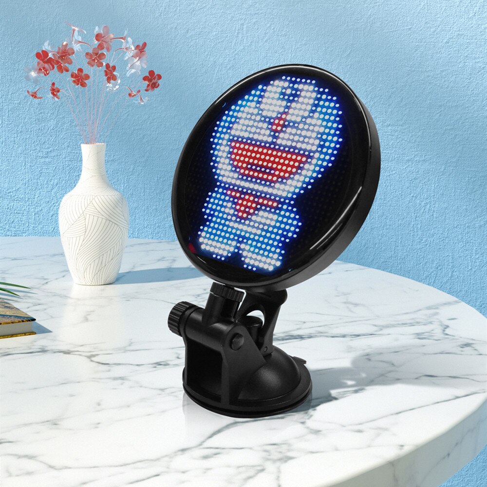 12v bil taxi bluetooth  p3 led skilt fullfarge display bord automatisk dekorativt vindu frontrute advarsel uttrykk lyspanel