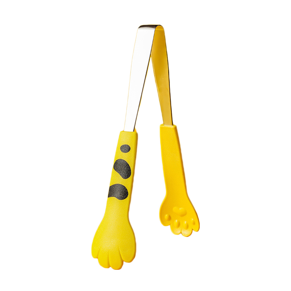 Stainless Steel Cooking Tongs Kitchen Tongs Non-Slip Food Tongs BBQ Tongs: Default Title