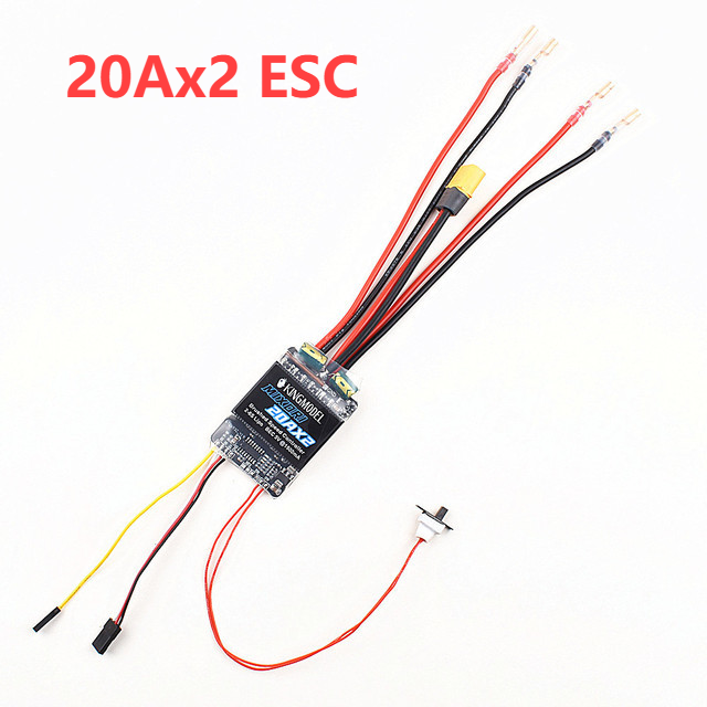 5A/5A PRO/10A/20A/30A/40A/50A/60Ax2 Dual Way Bidirectionele Geborsteld ESC Controle Voor Rc Model Boot/tank 180 tot 795 Geborstelde Motor