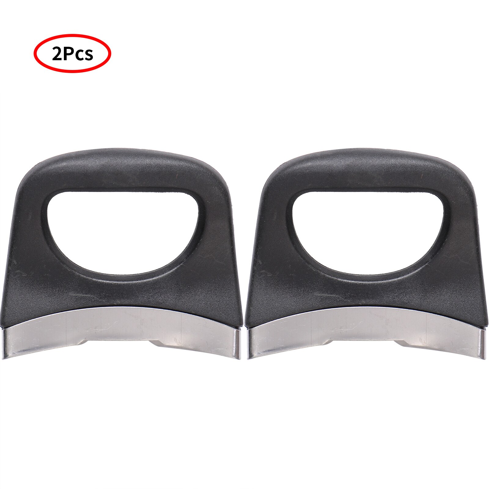 2 Steamer Pots Knobs Stainless Steel Bakelite Pan Handles Reusable Cookware Grips Kitchen Cooking Pot Pan Short Side Knob Handle: Black