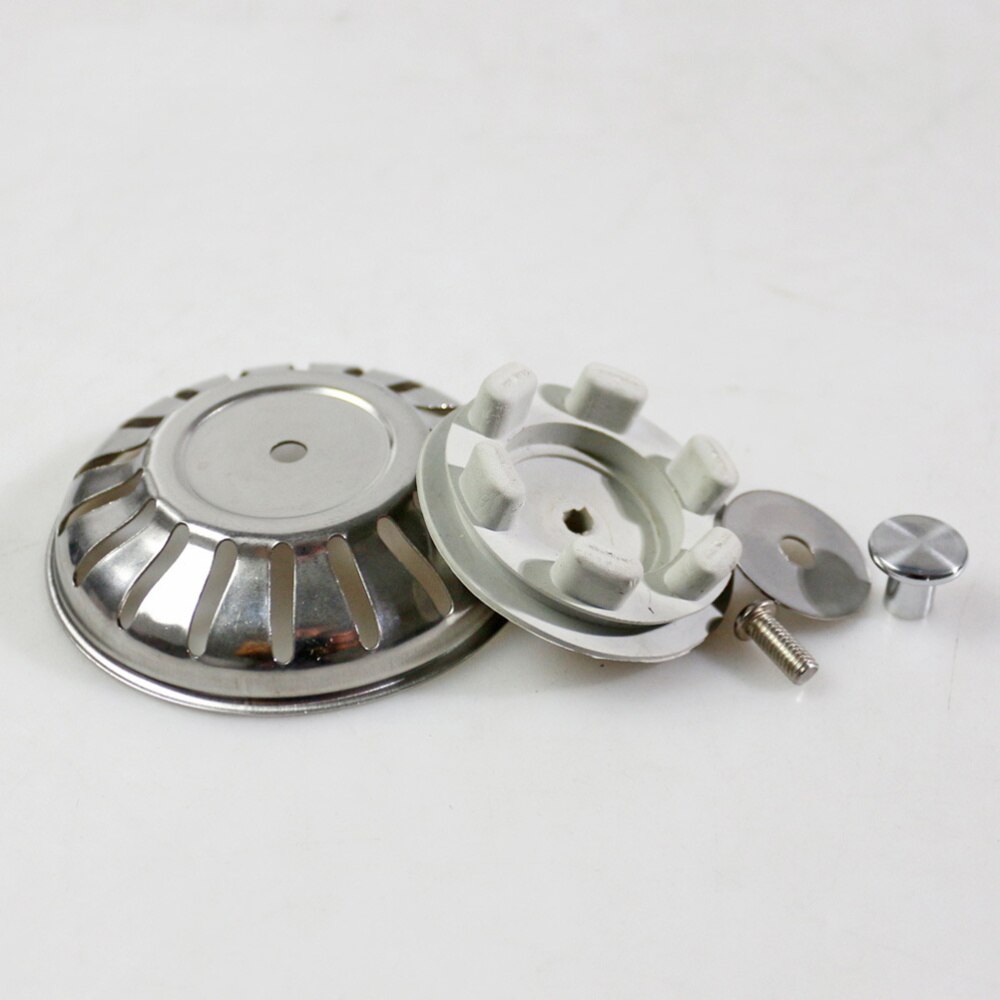 Gootsteen Zeef Roestvrijstalen Keuken Vuilophaal Zeef Sink Afvoer Catcher (Zilver): Default Title