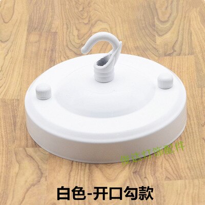 ceiling cover plate hook pendant lamp decoration metal accessories chandelier Parts Vintage Ceiling Holder For Light Fitting: 13
