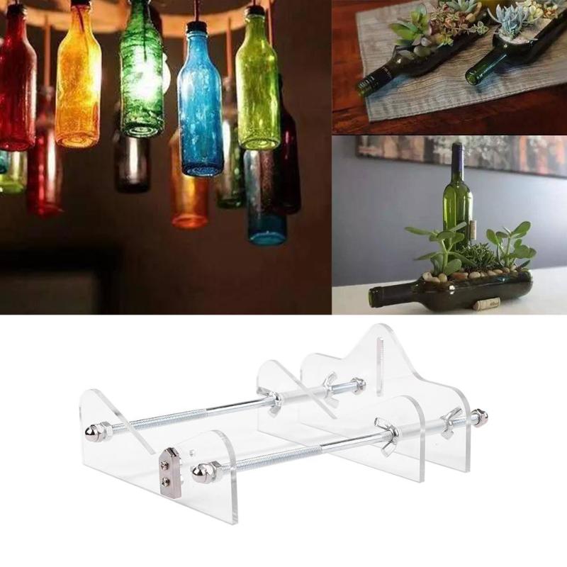Manual Wine Beer Glass Bottle Cutter Accurate Better Cutting Control Machine Sculptures Catchers DIY Cutting Tools