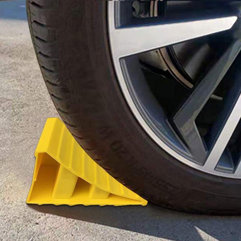 Auto-Unter legkeil Anti-Rutsch-Unter Bein keile für Autoreifen-Stopper Rad Stopper Tragbare Unter legkeil blöcke für Wohnmobile