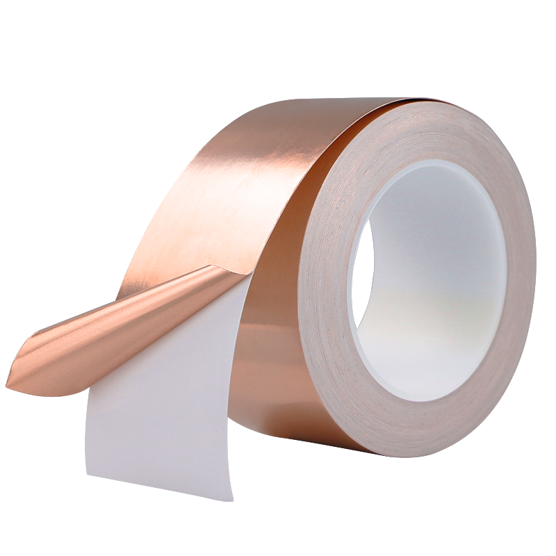 Single-Sided Conductive Copper Foil Tape Shielding Heat Resist Tape Anti-static SingleConductive Copper Foil Repair AdhesiveTape