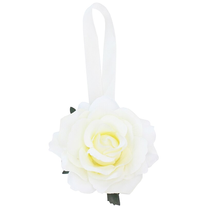 Magnet Vorhang Clips Gebunden Blumen Kreative Pfingstrose Blume Vorhang Schnur Krawatte Wohnkultur Tieback Halfter Vorhang Schnalle: 01