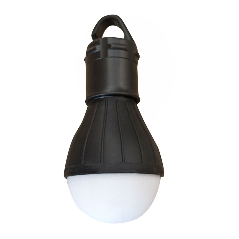 LED Camping Lamp Outdoor Emergency Lamp LED Camping Hik Tent Fishing Lantern Hanging Hook Flashlight Light Black 2.26: Default Title