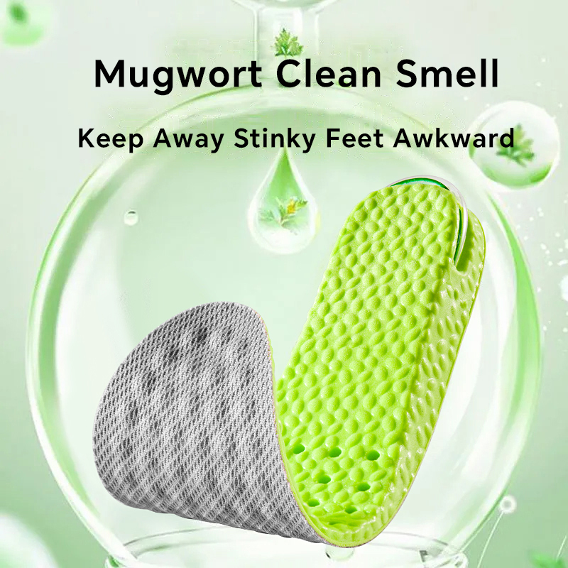 1 par høydeøkende innleggssåler til føtter, komfort, plantar fasciitt, skosåler, menn og kvinner, sportssåler, luftdempende, støtdempende skoputer