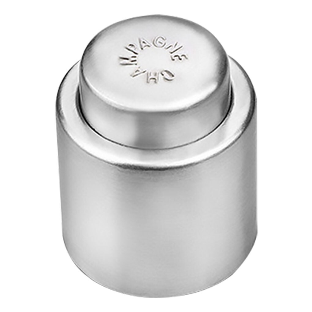 Wine Bottle Stopper Stainless Steel Fresh Keeping Champagne Sealer Resealable Leak-Proof Cap Champagne Stopper Red Wine Stopper: 2