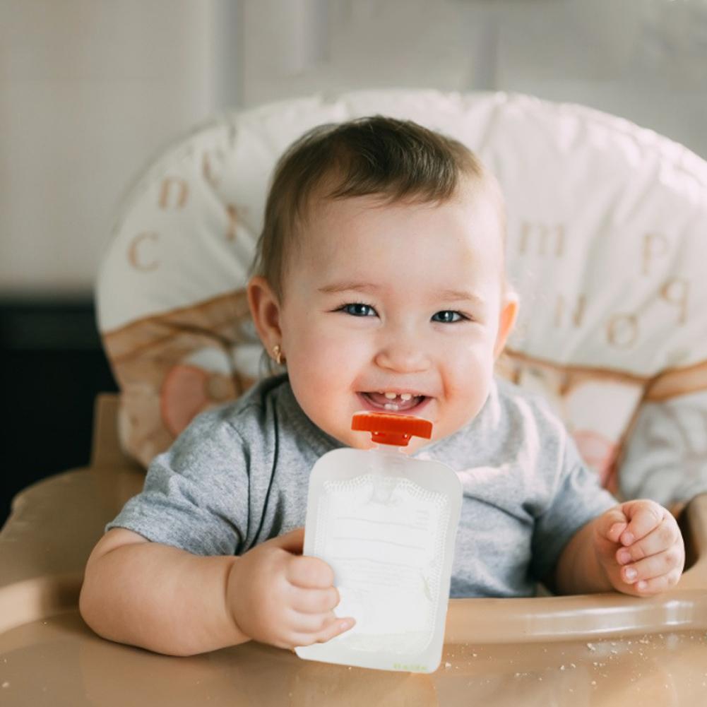 Fruit Squeeze Station Baby Verse Vruchtensap Voedsel Maker Pouch Puree Knijper Sap Dispenser Babyvoeding Knijper Gebruikelijke
