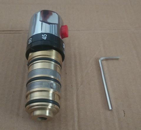 Termostat kranpatron til dårlig, kran blandebatteri dusj blandeventil, dusj termostat beskytter: 02