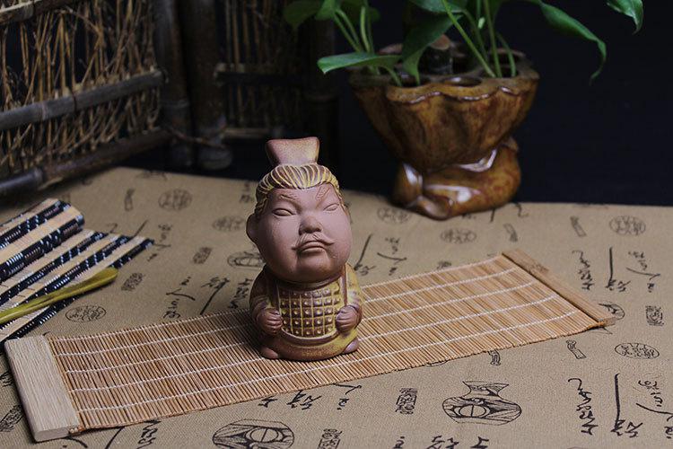Xi&#39;an – ornement en céramique et porcelaine en terre cuite, zone touristique, artisanat de thé, décoration pour la maison, accessoires pour service à thé: 4