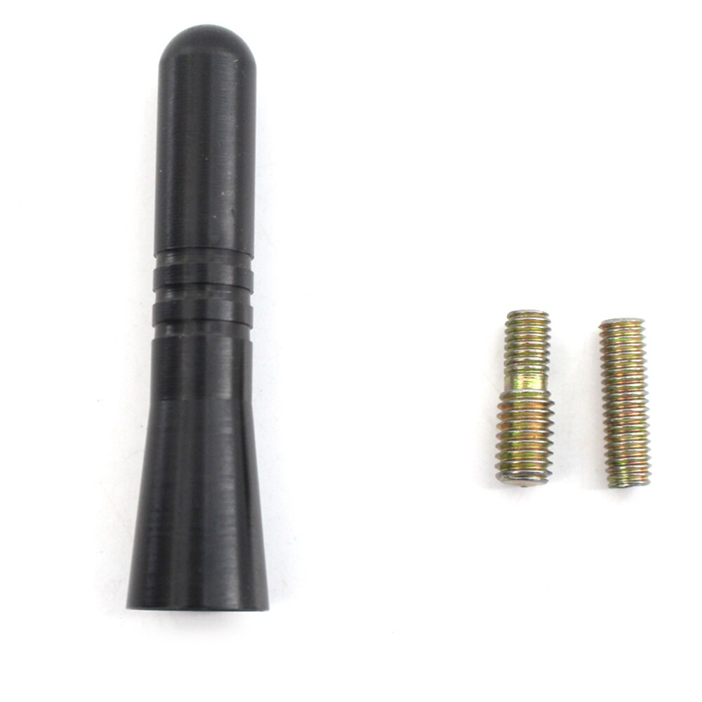 Car Styling Roof Antenna Enhanced Signal 2.2 inch Car Aluminum Mini Antenna Aerial Mast Radio Stubby Auto Accessories