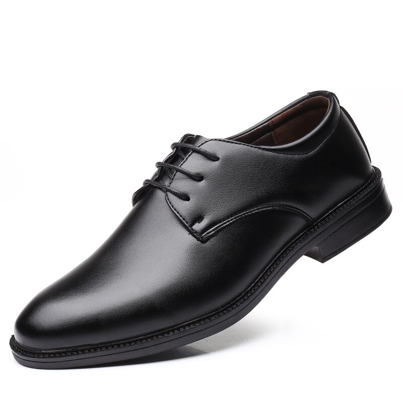 Mazefeng homme plat classique hommes chaussures habillées en cuir verni Wingtip sculpté italien formel Oxford grande taille 38-48 pour automne Sping: 8.5