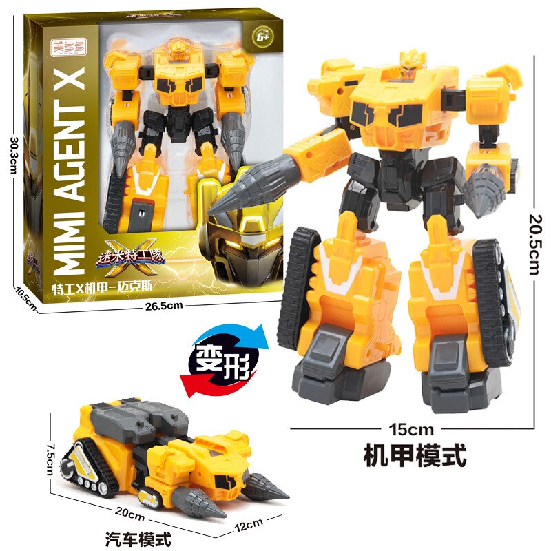 Miniforce Transformatie Action Figure Speelgoed Agent Speelgoed X Volt Semey Air Force Kinderen Speelgoed Voor Jongens Kleur blauw: 2018-1 in color box