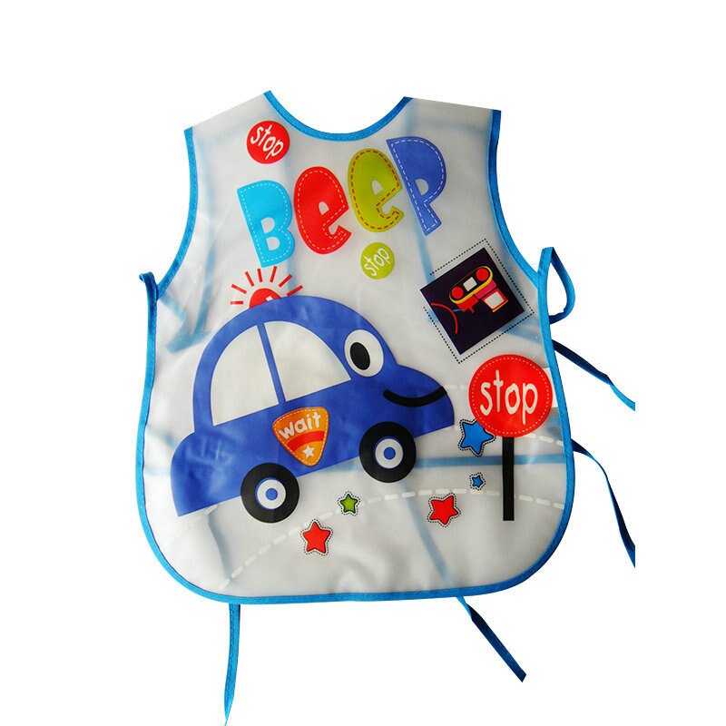 Baby Slabbertjes - EVA Plastic Waterdicht - Cartoon Print - Voeding Smock voor Peuters: 4
