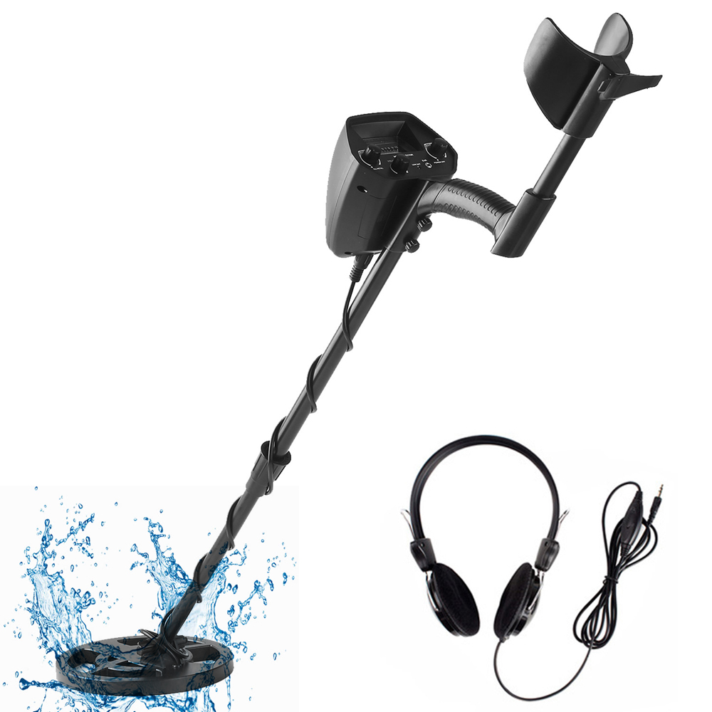 Underground Metal Detector MD-4030 Adjustable Gold Treasure Hunter Finder Under Shallow Water Metal Detector GTX5030: Red
