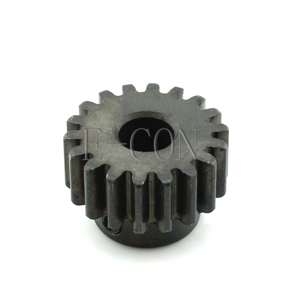 1pcs 1.5M18T 12mm Width 5mm/6mm/6.35mm/8mm/10mm/12mm Bore Hole 18 Teeth Module 1.5 Motor Metal Gear Wheel Top Screw
