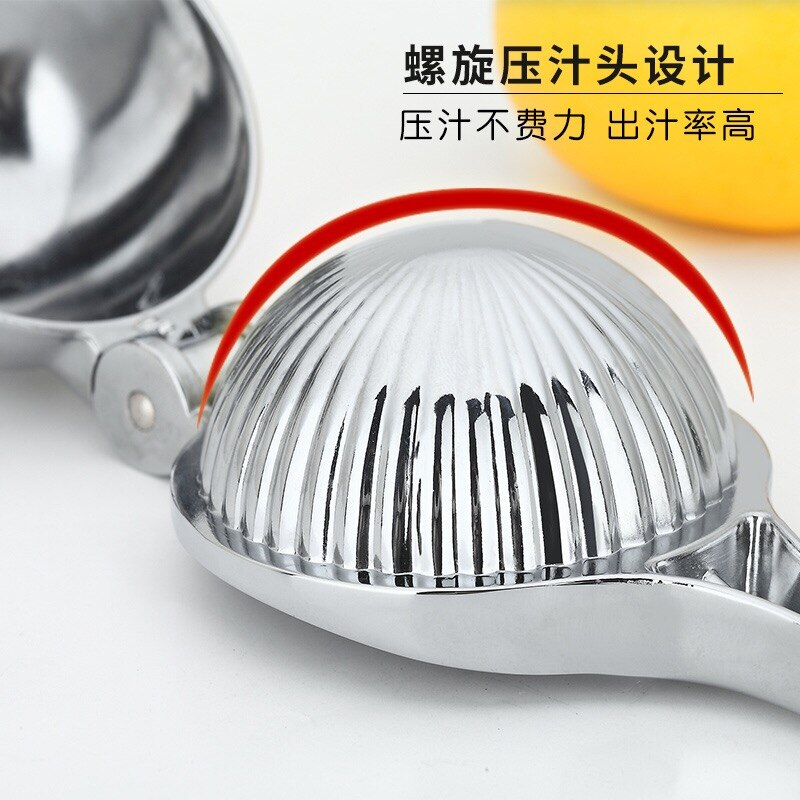 Stainless Steel Lemon Squeezer Manual Citrus Juicer Anti-corrosiv Fast Handle Press Multifunctionale Fruit Juice Tools: Light Green