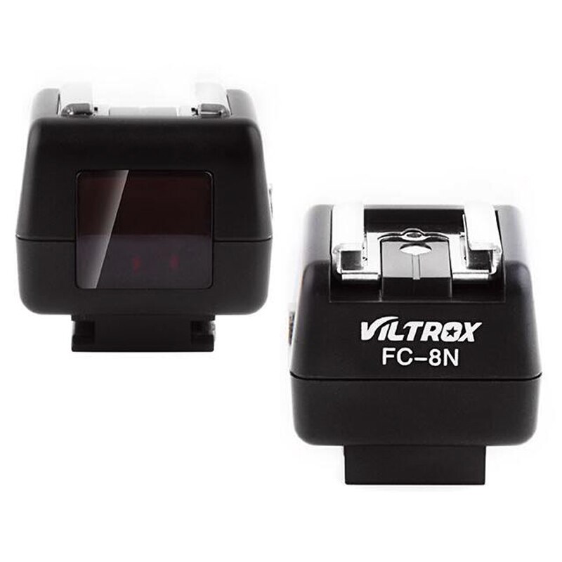 Viltrox Wireless Light Control Flash Shoe Adapter Converter Optical Slave Trigger FC-8N PC Sync for Yongnuo Canon Nikon